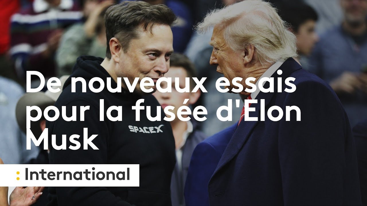 De nouveaux essais pour la fus&eacute;e d'Elon Musk