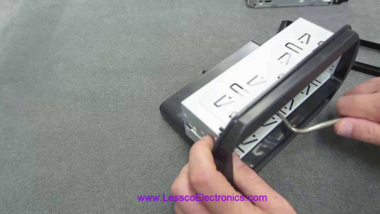 How to remove a car stereo from your dash board