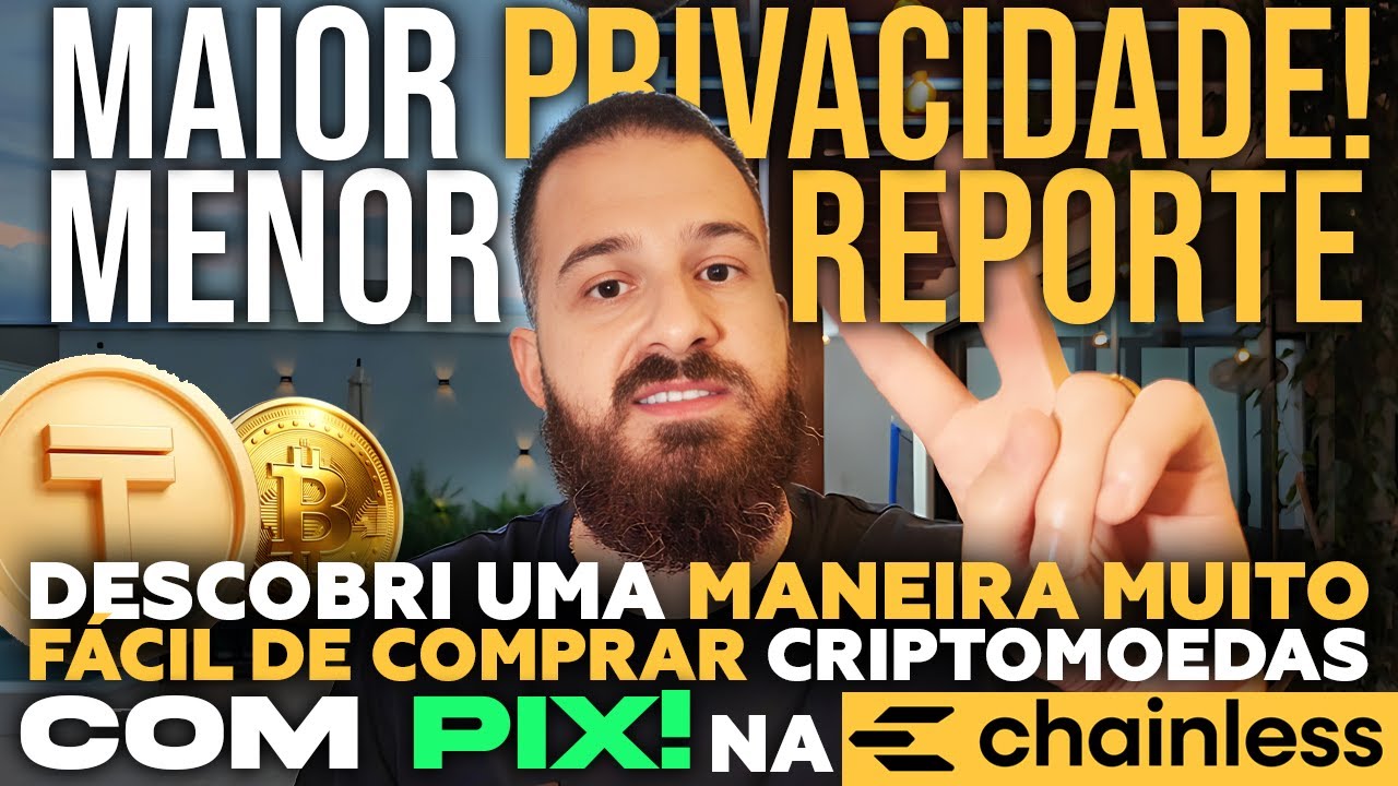 Compre Bitcoin e Cripto SEM REPORTE com PIX 🚨