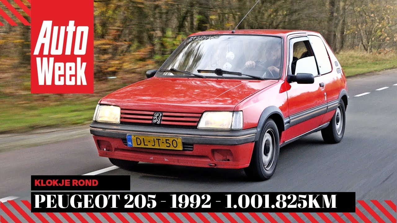 Peugeot 205 1.8 XDT - 1992 - 1 001 825 км - По часовой стрелке
