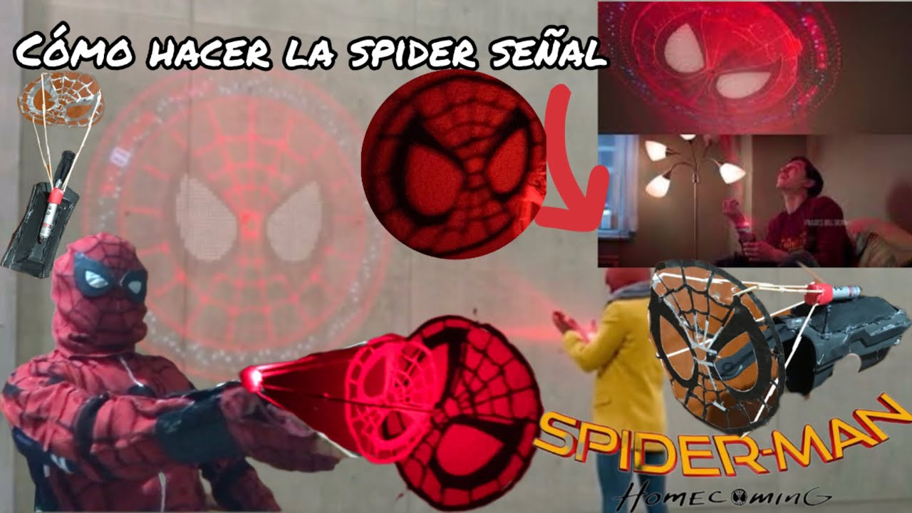 Cómo hacer la🕷🔦Spider-Señal🔦🕷de Spider-Man Homecoming//Randy Studios Spaidy 2🕷