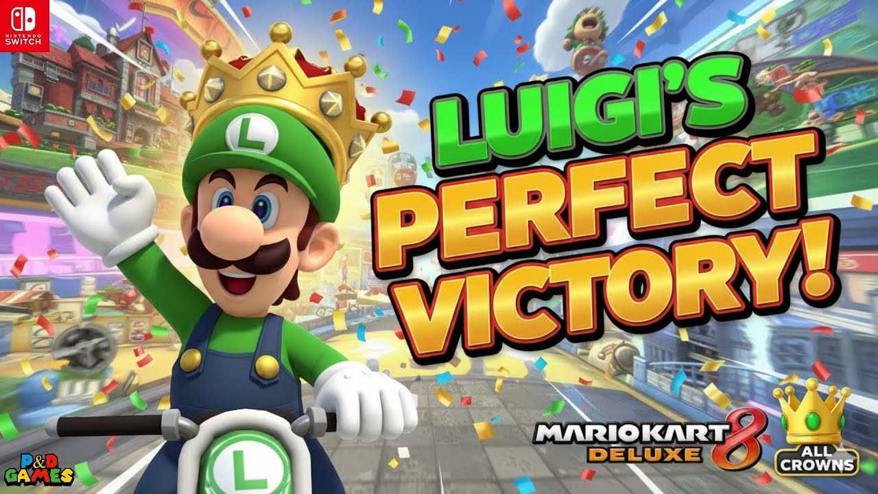 Mario Kart 8 Deluxe Battle Mode!The Green King: Luigi Dominates