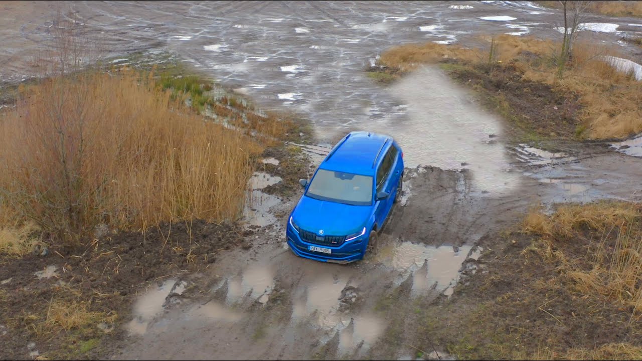 ŠKODA KODIAQ RS - Offroad - Autodrom Most
