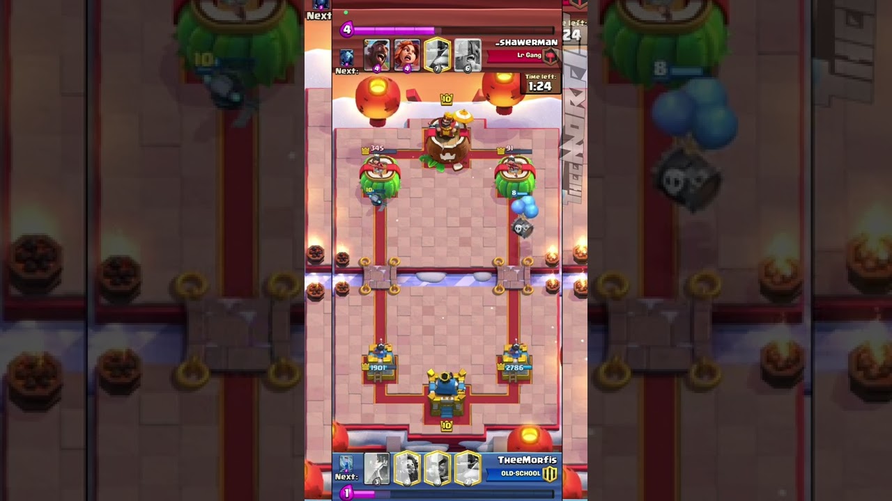 Casual gameplay #clashroyale