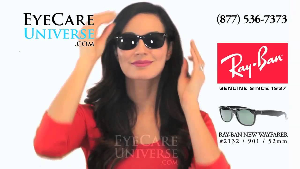 Ray Ban New Wayfarer Sunglasses RB2132 901 52mm quick view