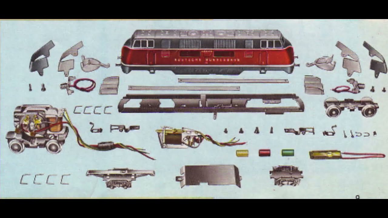 Märklin V 200 3921 Bausatzlok #märklin #modelleisenbahn #train #reparatur #unboxing
