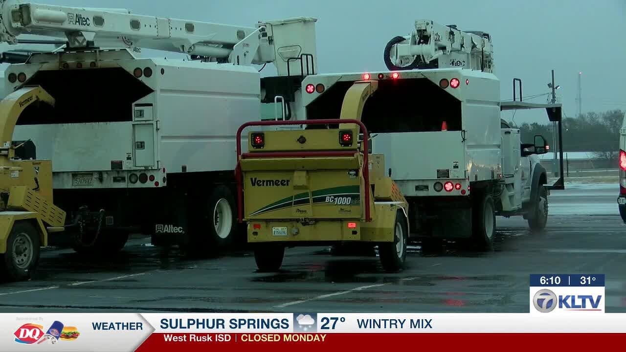 SWEPCO prepares for second wave of winter storm in Longview