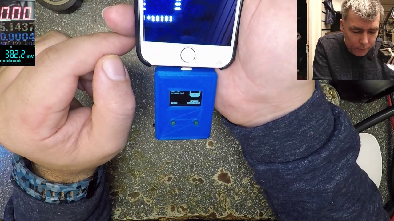 Let's test a Iphone with a tester, Iphone 6s not charging