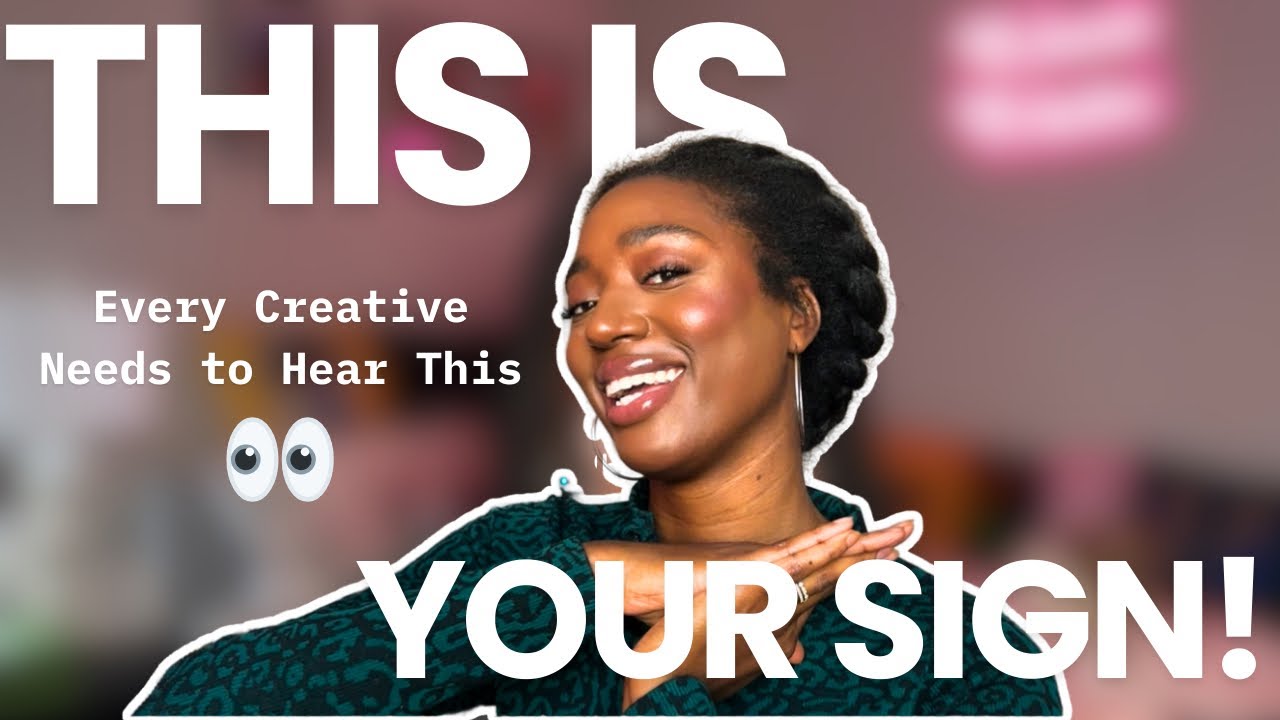 EVERY CREATIVE NEEDS TO HEAR THIS! 