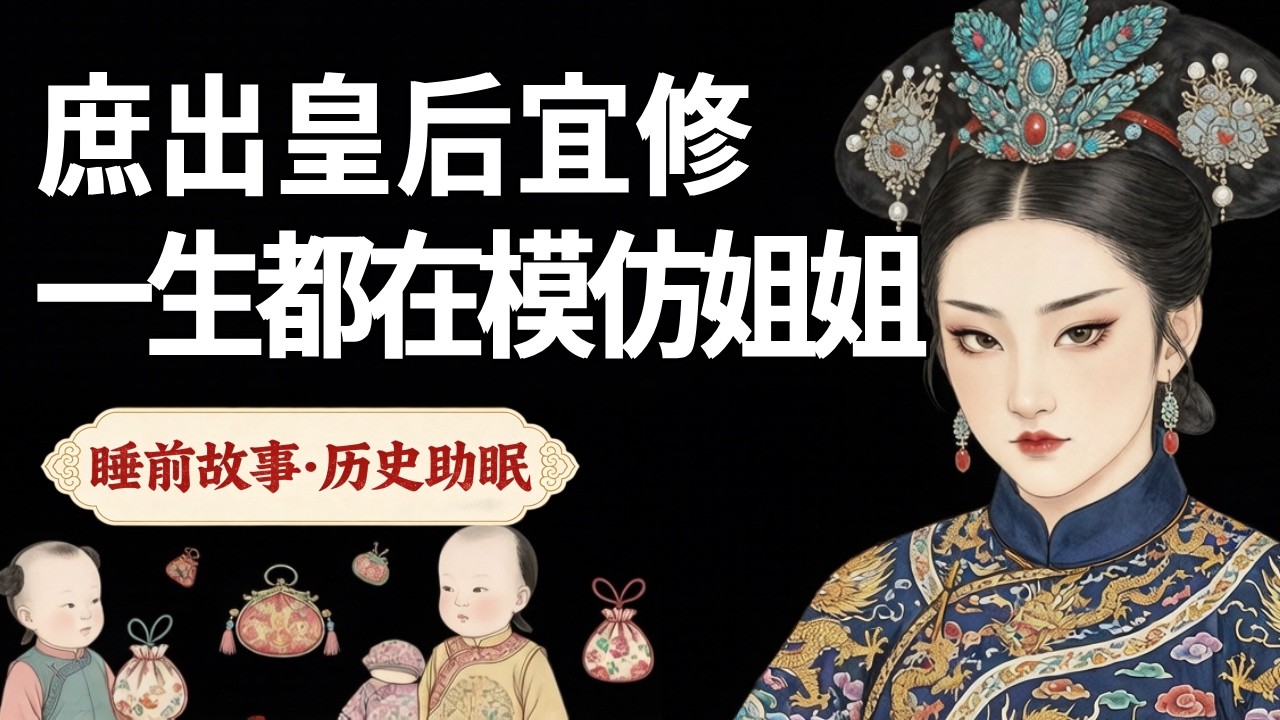 「病態控制狂」皇後宜修：一生都在模仿姐姐，一生都在痛恨嫡庶！|睡前故事 #歷史 #助眠 #睡前故事 #歷史體驗官 #宜修 #甄嬛傳 #甄嬛 #雍正