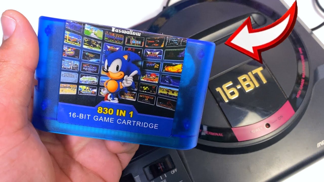 COMPREI o CARTUCHO PROIBIDO PARA MEGA DRIVE ( EVERDRIVE )