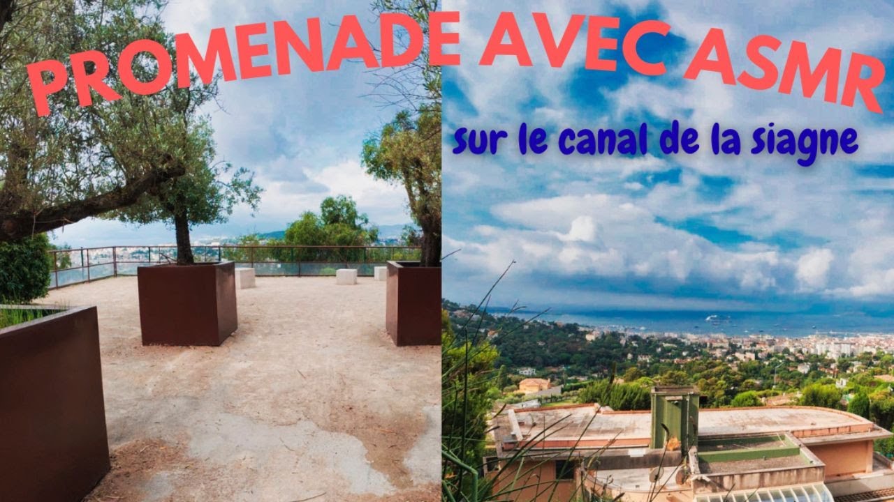ASMR d'été avec les cigales, promenade sur le canal de la siagne
