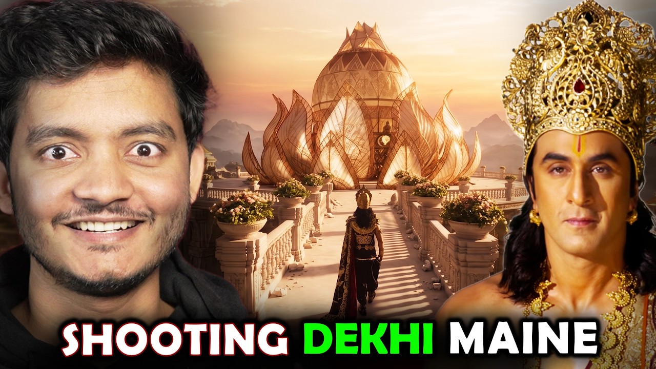 I visited Ramayana Movie set & asked questions to Ranbir & Yash