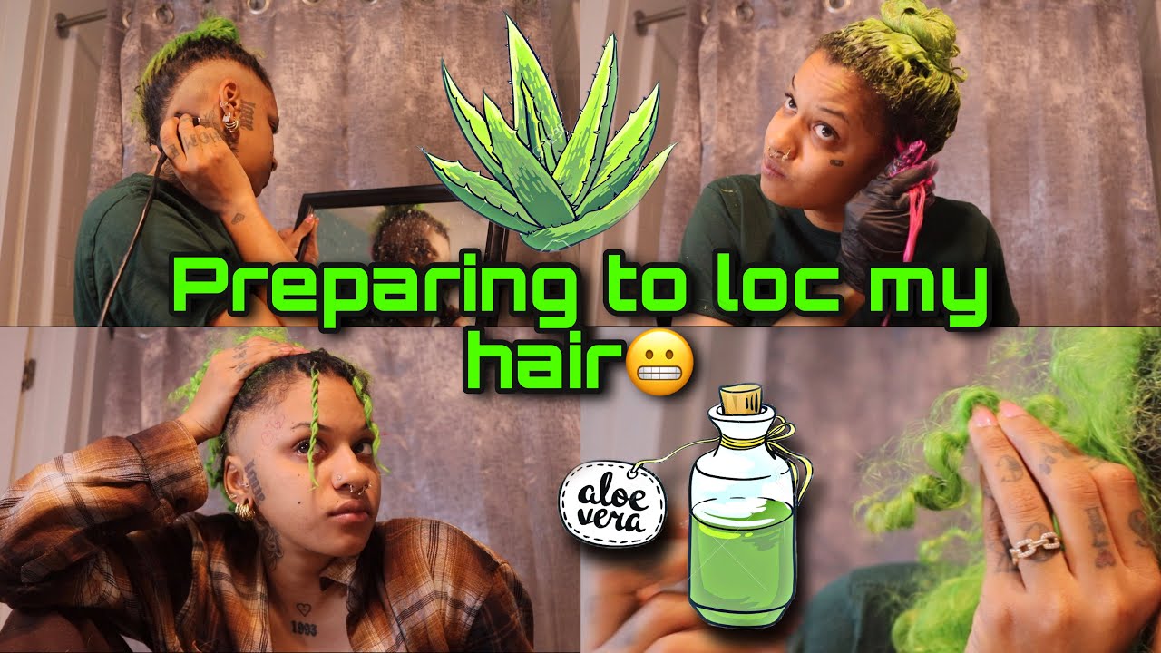 DECIDING TO  LOC MY LOOSE TEXTURED HAIR | TWATNAPKIN