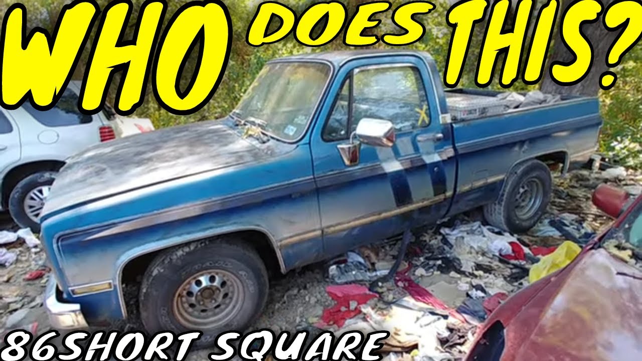 1986 Short Bed Square Body Junkyard Find