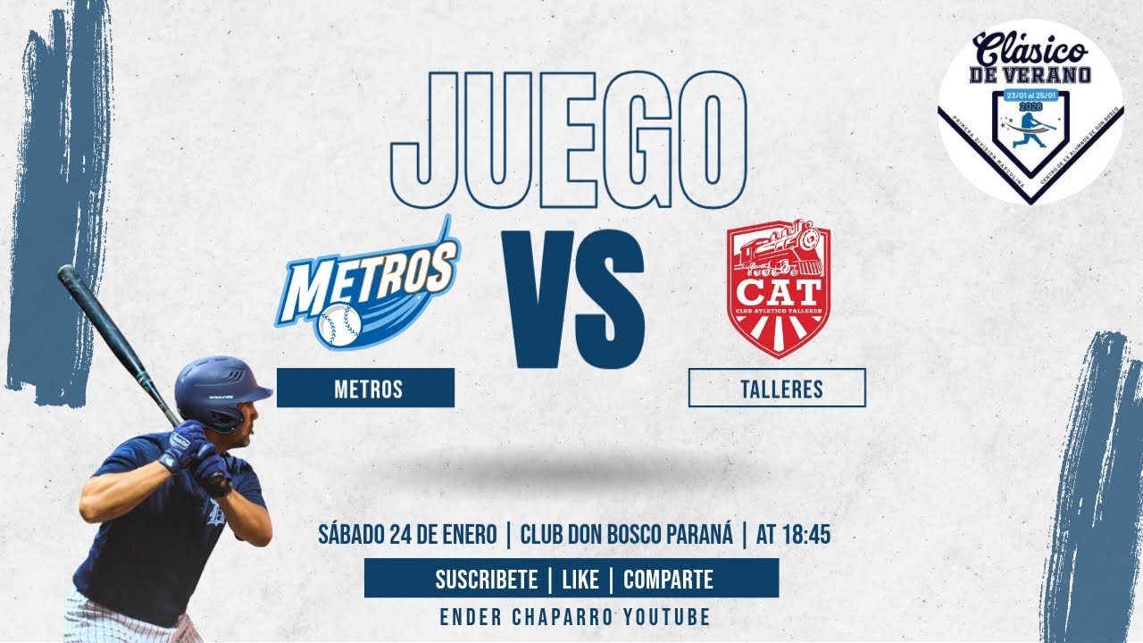 EN VIVO  | METROS 🆚 TALLERES | CLÁSICO DE VERANO 2026🥎