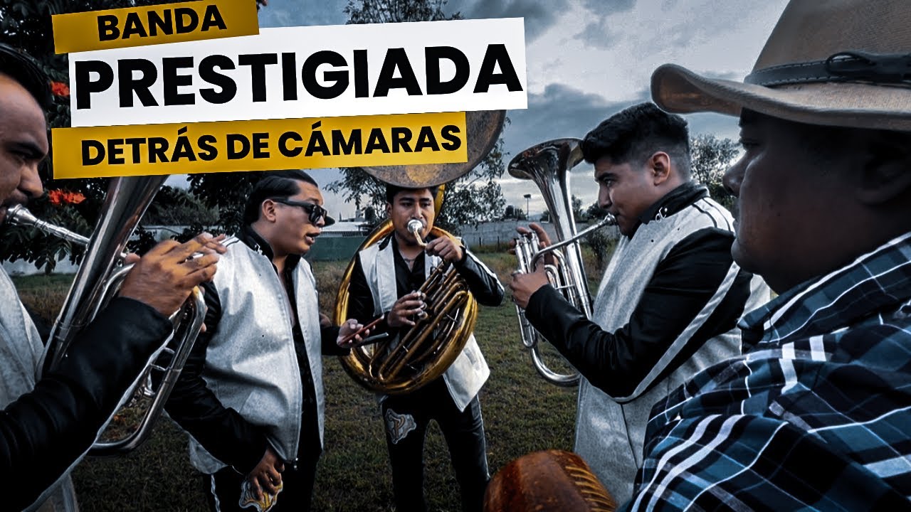 BANDA PRESTIGIADA | Detrás de cámaras | Lo que pasa en el pueblo 🎞️