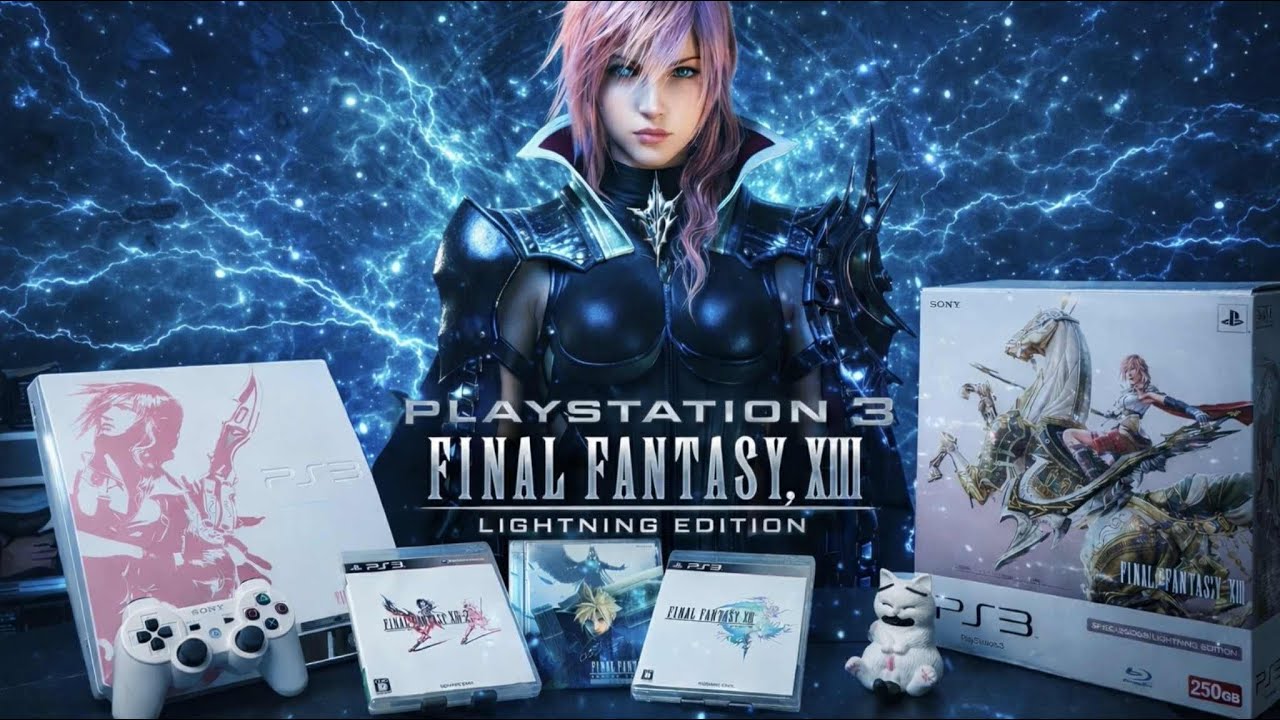 PlayStation 3 - Final Fantasy XIII - Lightning Edition (выходит в 2026 году) - Состояние как ново...