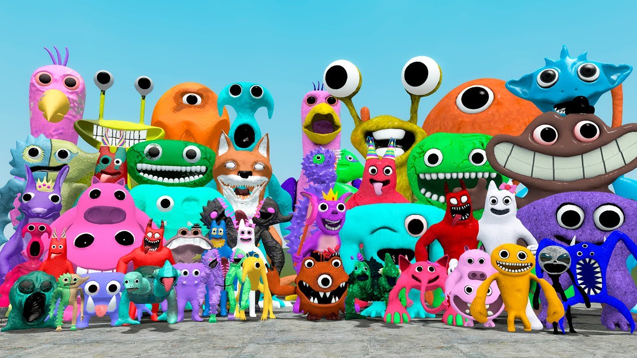NEW GARTEN OF BANBAN 8 VS OLD GARTEN OF BANBAN (Garry's Mod)