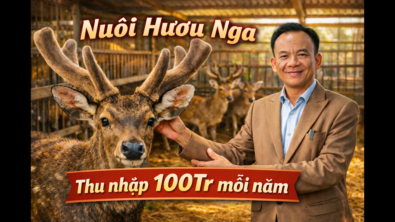 Bỏ Nghề Kinh Doanh – Làm Giàu Từ Nuôi Hươu Nga | Cẩm Nang Nhà Nông