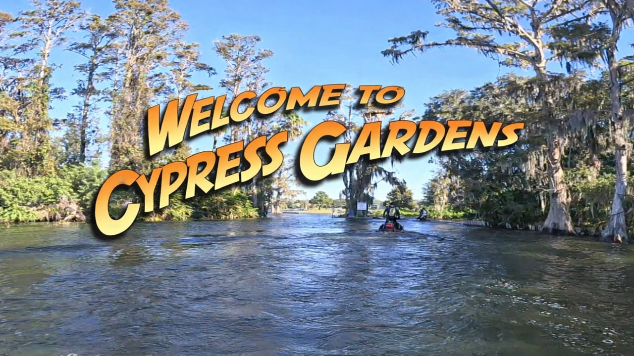 Welcome to Cypress Gardens Florida ... enjoy the ride.