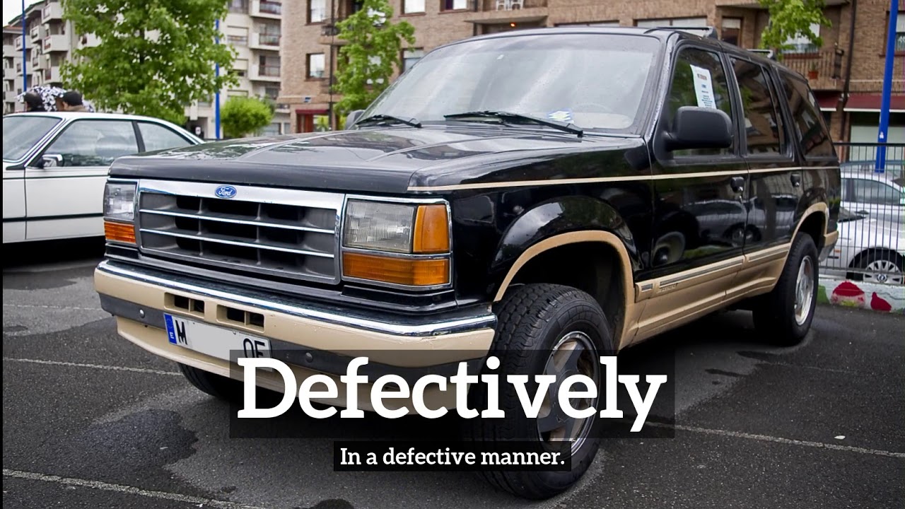 What is Defectively? | How Does Defectively Look? | How to Say Defectively in English?