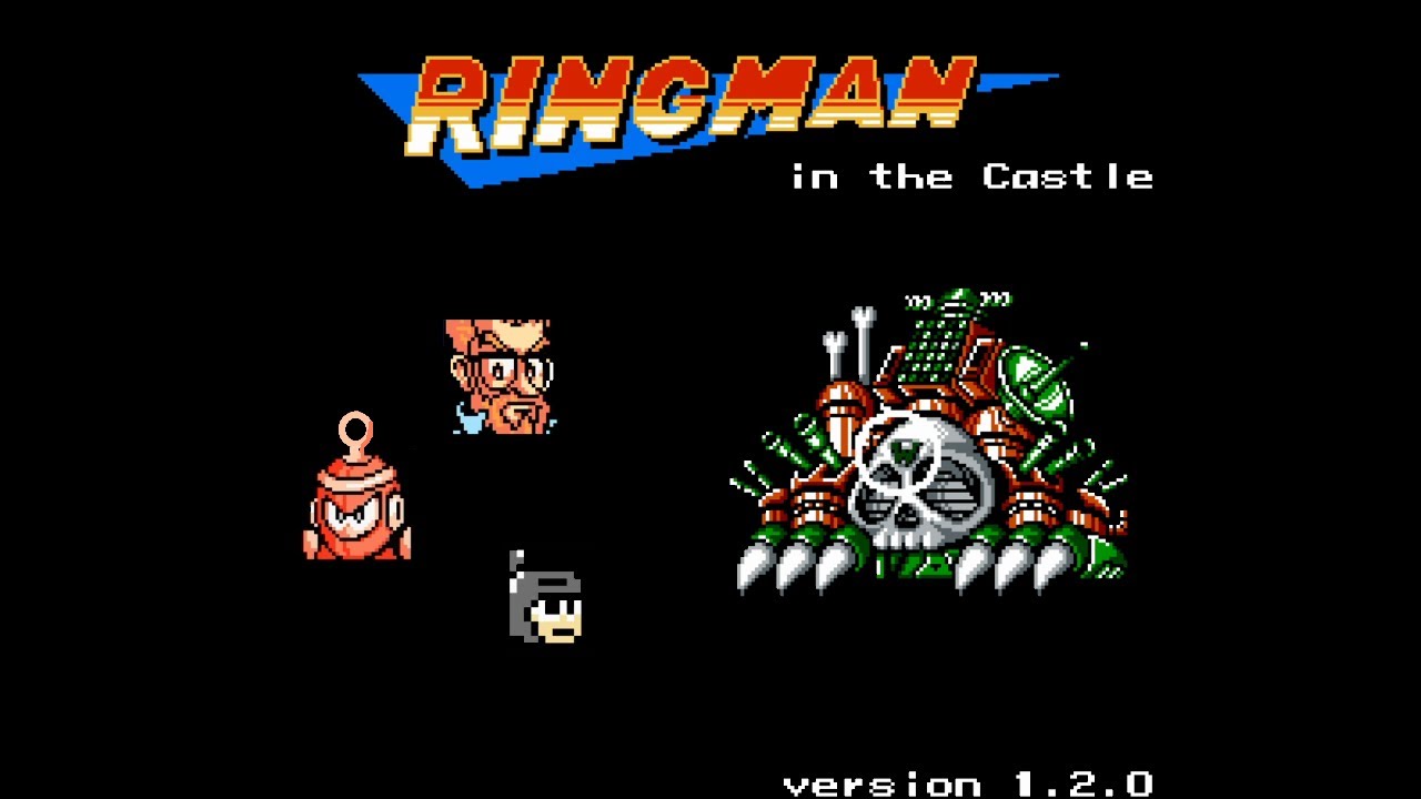 ロックマン リングマン城に行く　MEGAMAN RINGMAN in the Castle