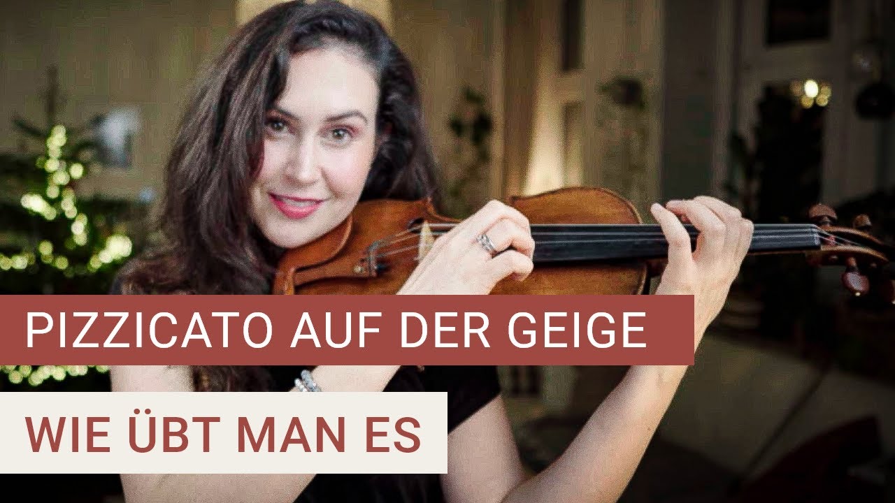 Klangvolles Pizzicato | Violintechnik