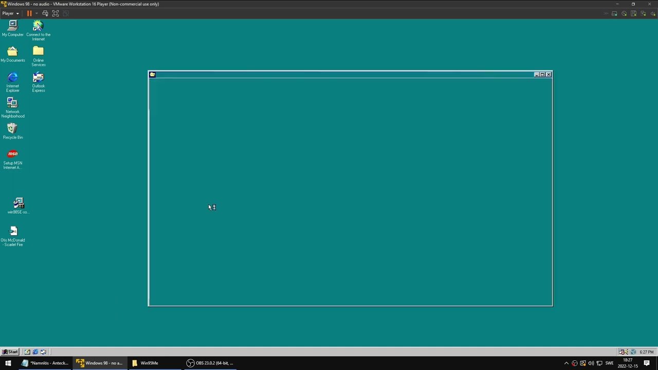 How to fix laggy audio in Windows 98 in VMware
