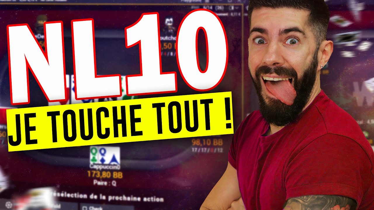 Je fais Brelan à toutes les mains ou presque ! (Cash Game NL10 0.05€/0.1€)