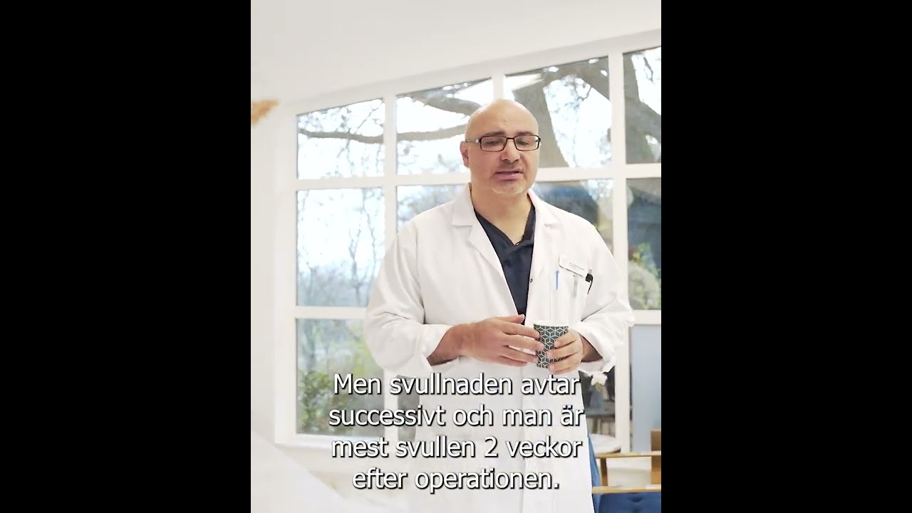 Hur l&auml;nge &auml;r man svullen efter en br&ouml;stf&ouml;rstoring?