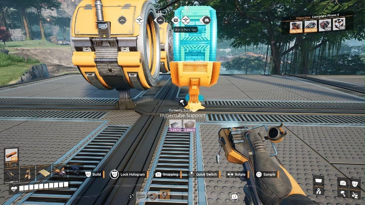 Satisfactory ps5 easy hypertube cannon 29.12.2025