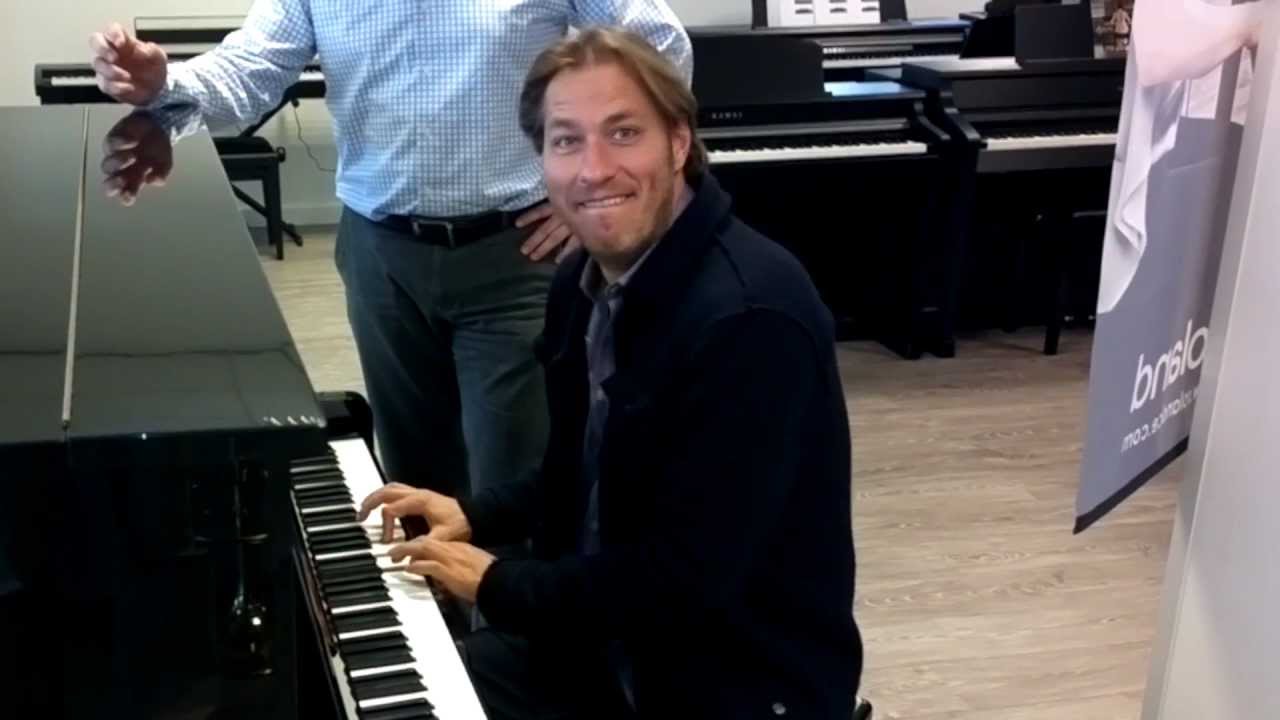 Sander de Kramer bij Van Urk piano's & vleugels