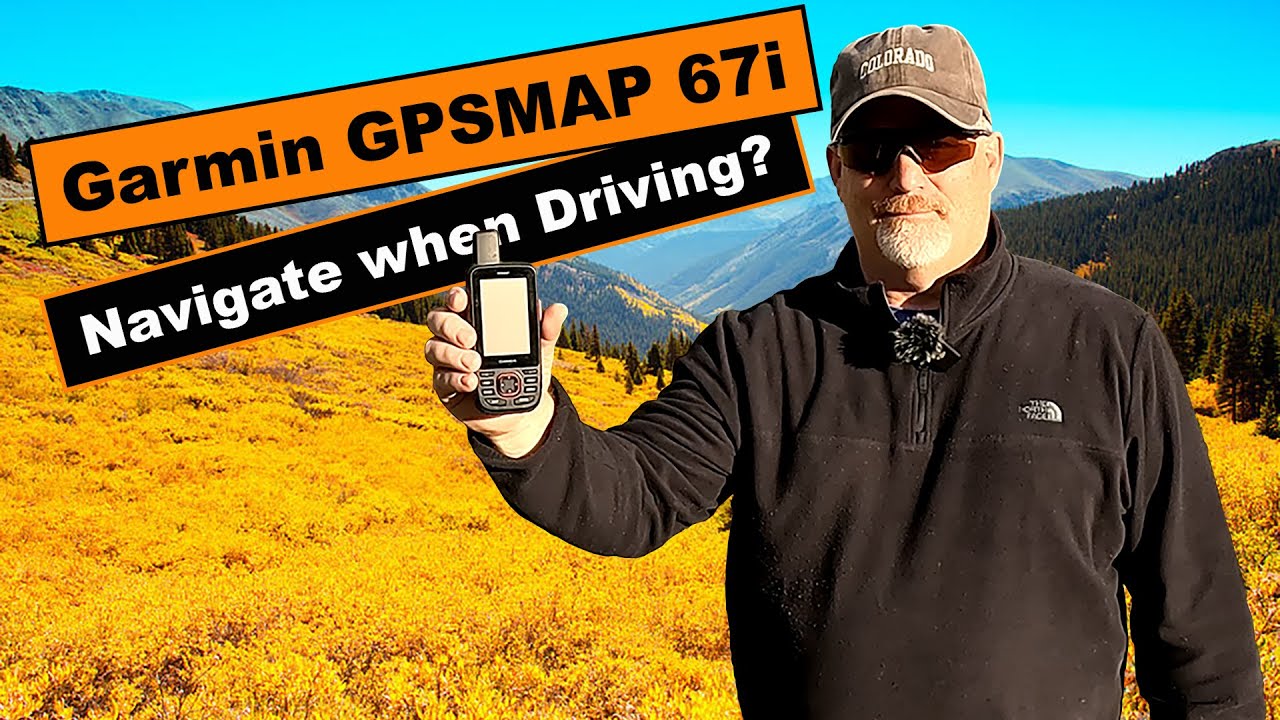 Можно ли пользоваться навигацией с помощью Garmin GPSMAP 67i во время вождения?