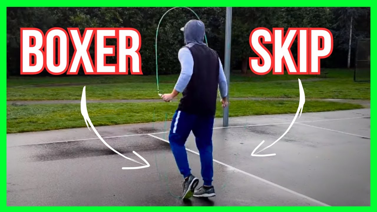 Как прыгать на скакалке как боксер (научитесь БЫСТРО!)