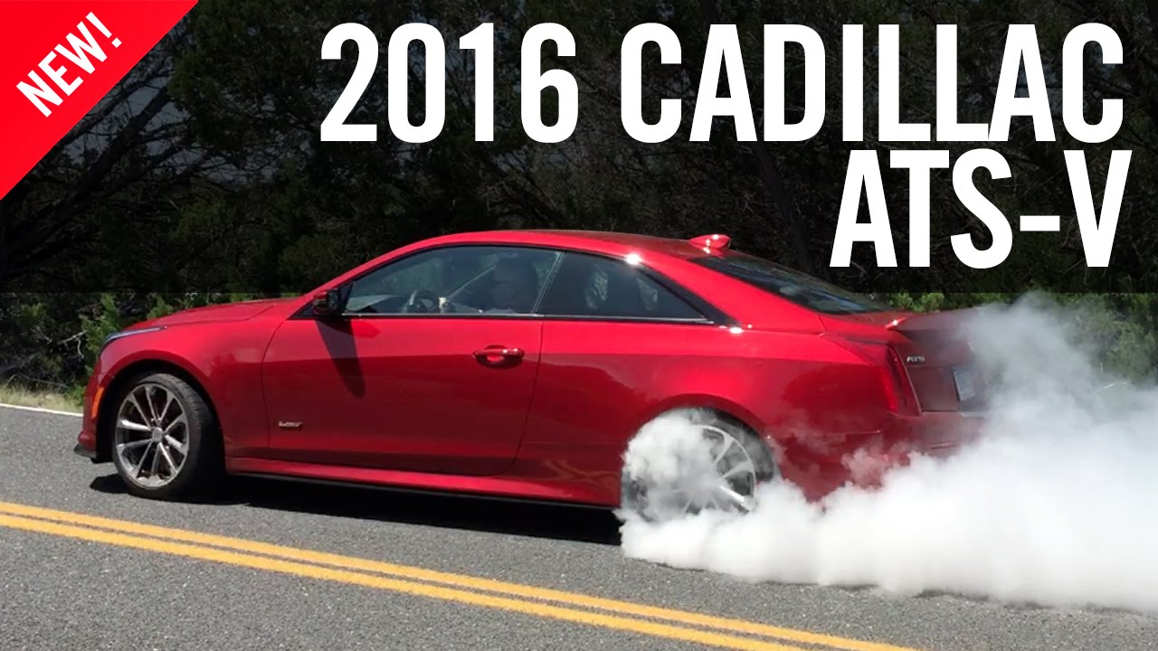 Обзор Cadillac ATS-V 2016 года. Первый тест-драйв