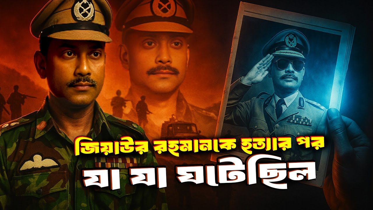 জিয়াউর রহমানকে হ*ত্যার পর যা যা ঘটেছিল | President Ziaur Rahman | BNP |