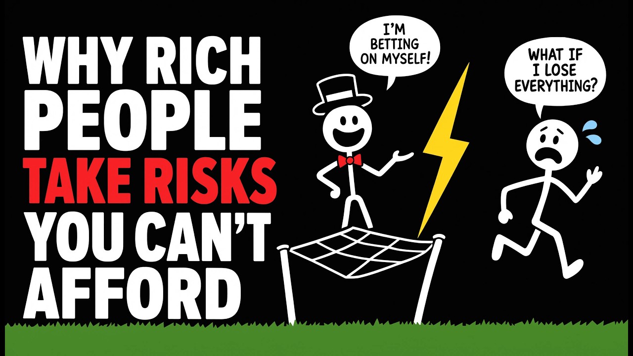 Why Rich People Take Risks Poor People Can't Afford To