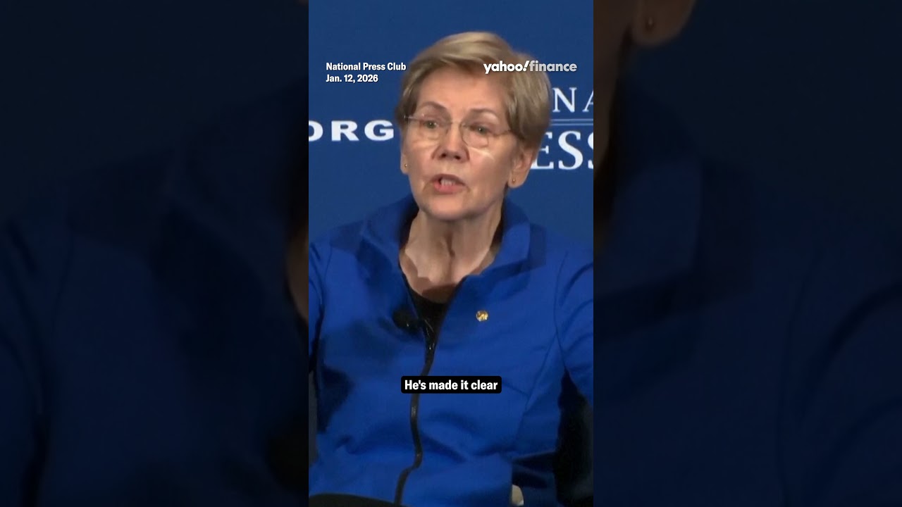 Senator Elizabeth Warren says that President Trump is "burning Fed credibility to the ground."