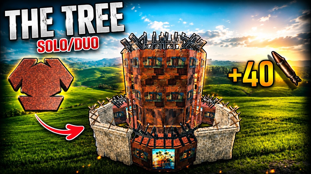 The Tree - *Cheapest* Solo/Duo Base Design | Fallen Survival