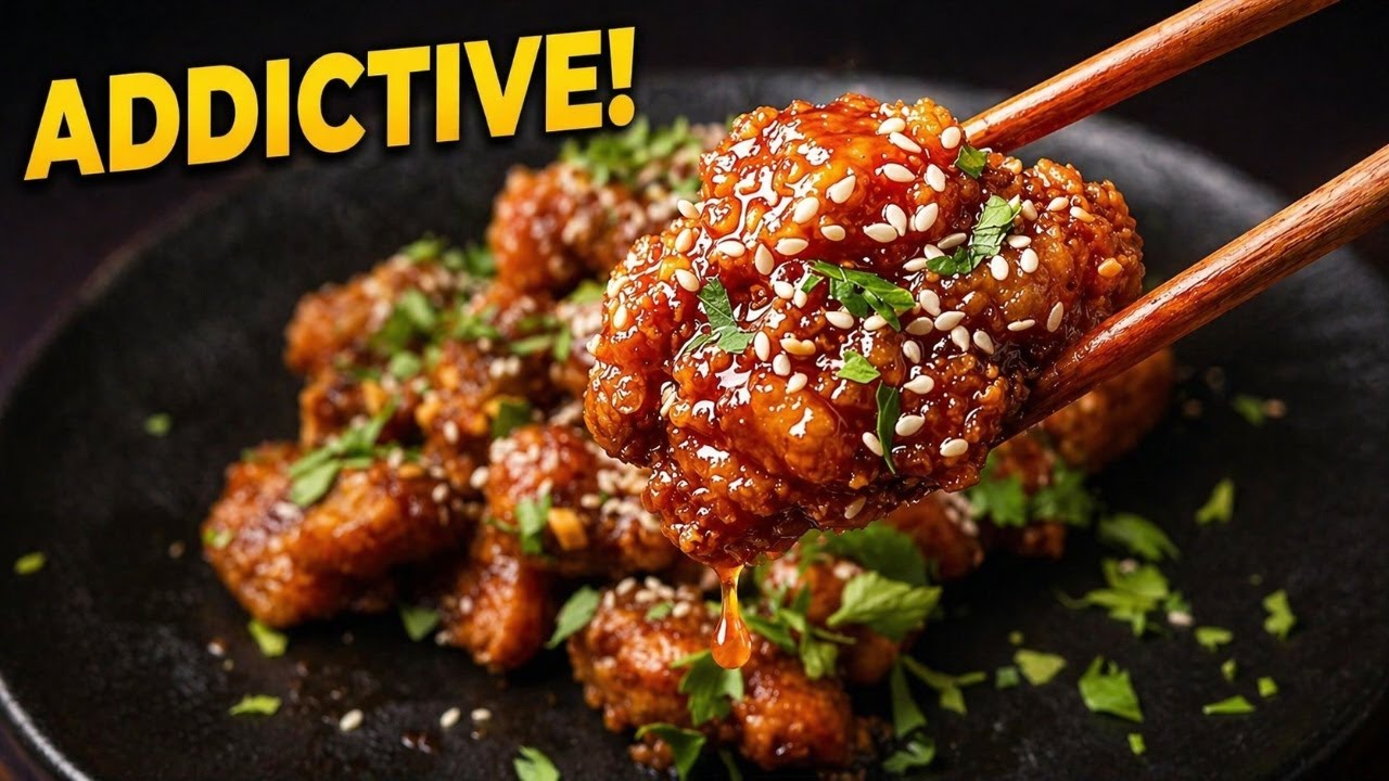 A unique, restaurant-quality recipe! Fried chicken like on the streets of Korea.
