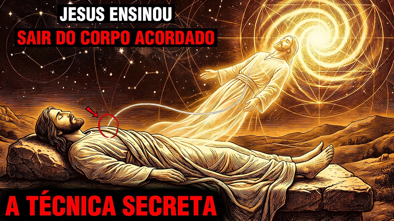 Jesus Mostrou aos Escolhidos Como Sair Sem Morrer no Sono (Portal Astral da Mônada)