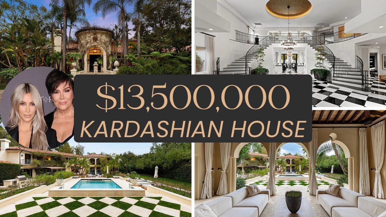 THE FAMOUS KARDASHIAN HOUSE IN HIDDEN HILLS CAN BE YOURS FOR $13.5M