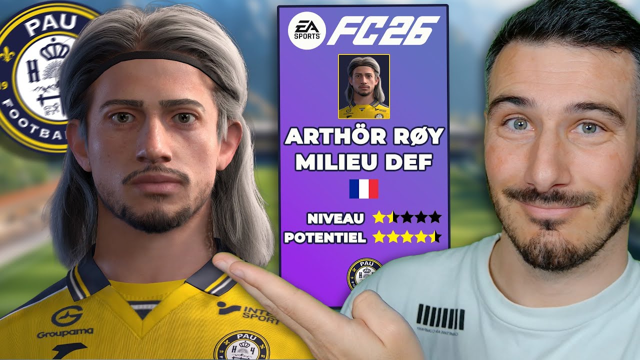 LES DÉBUTS D'ARTHÖR RØY DANS LE FOOT PRO - FC26 - Carrière Pro