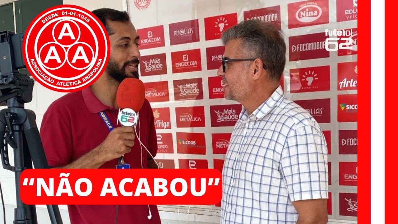 CEO da Anapolina, Nehemias explica polêmica com ingressos e preparação da Anapolina contra o Goiás