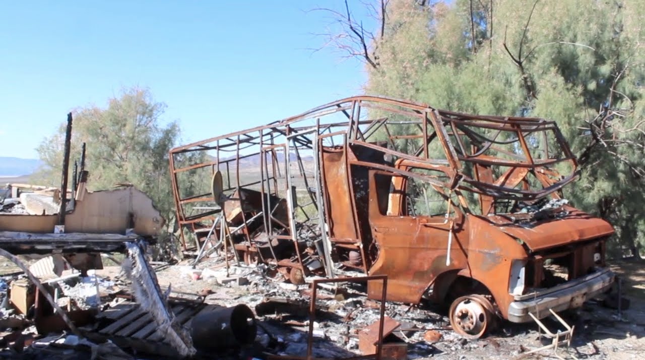 ABANDONED - Interstate Off Ramp Complex In The Desert