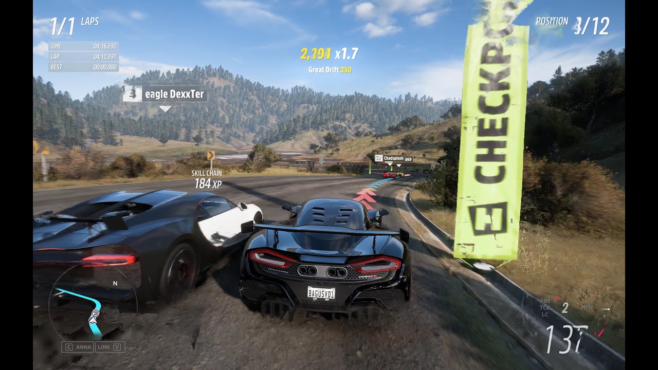 Forza Horizon 5 Hennessey Venom F5 Revolution The Goliath Race Clean Run 4K