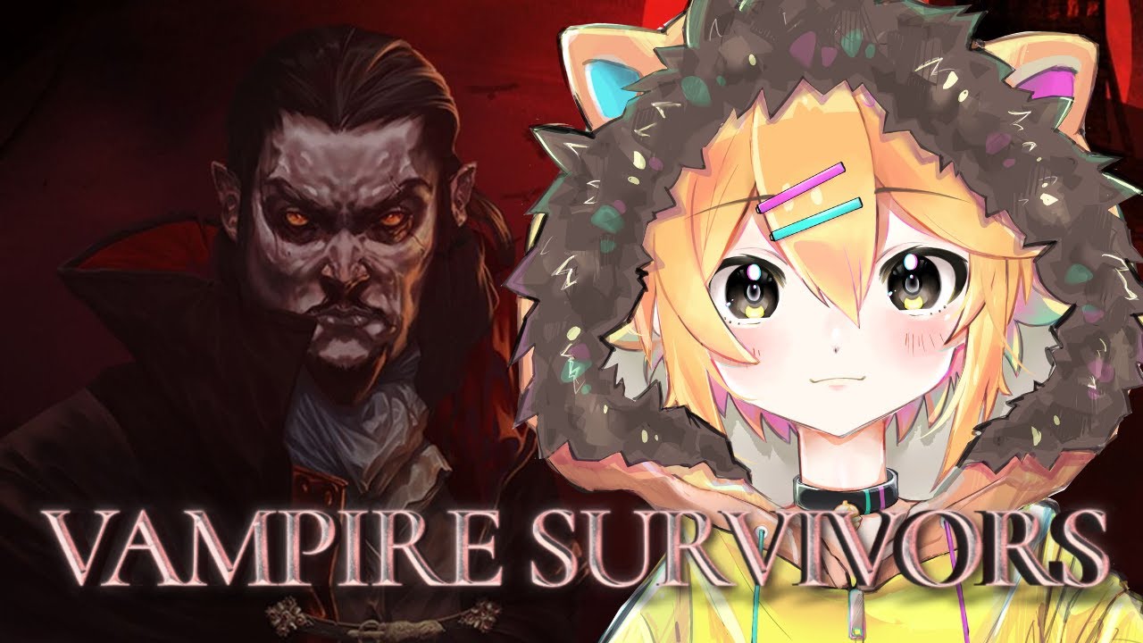 #10 【Vampire Survivors】神ゲー始まる！？はじめてのヴァンサバ🦇時間泥棒と聞いたけど一体…？　#小鳥遊レオンのLEONAIR