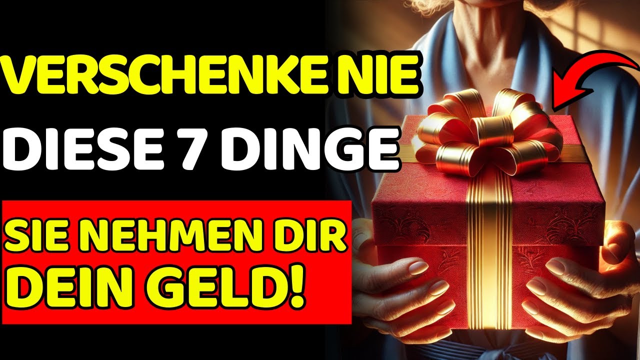 Reiche verschenken NIE diese 7 Dinge – sie kappen deinen Geldfluss (Feng Shui)