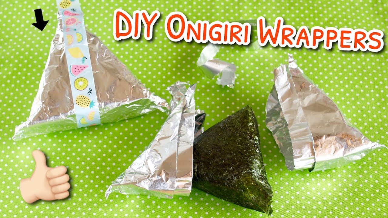 Обертки для онигири (рисовых шариков) своими руками | OCHIKERON | Create Eat Happy :)